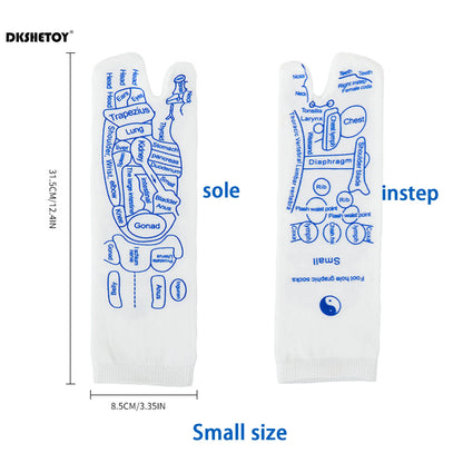 1 Set Foot Massage Acupuncture Point Socks Muscle Relaxation Massager Relieve Tired Feet Socks Reflexology Sock Foot Point Tool