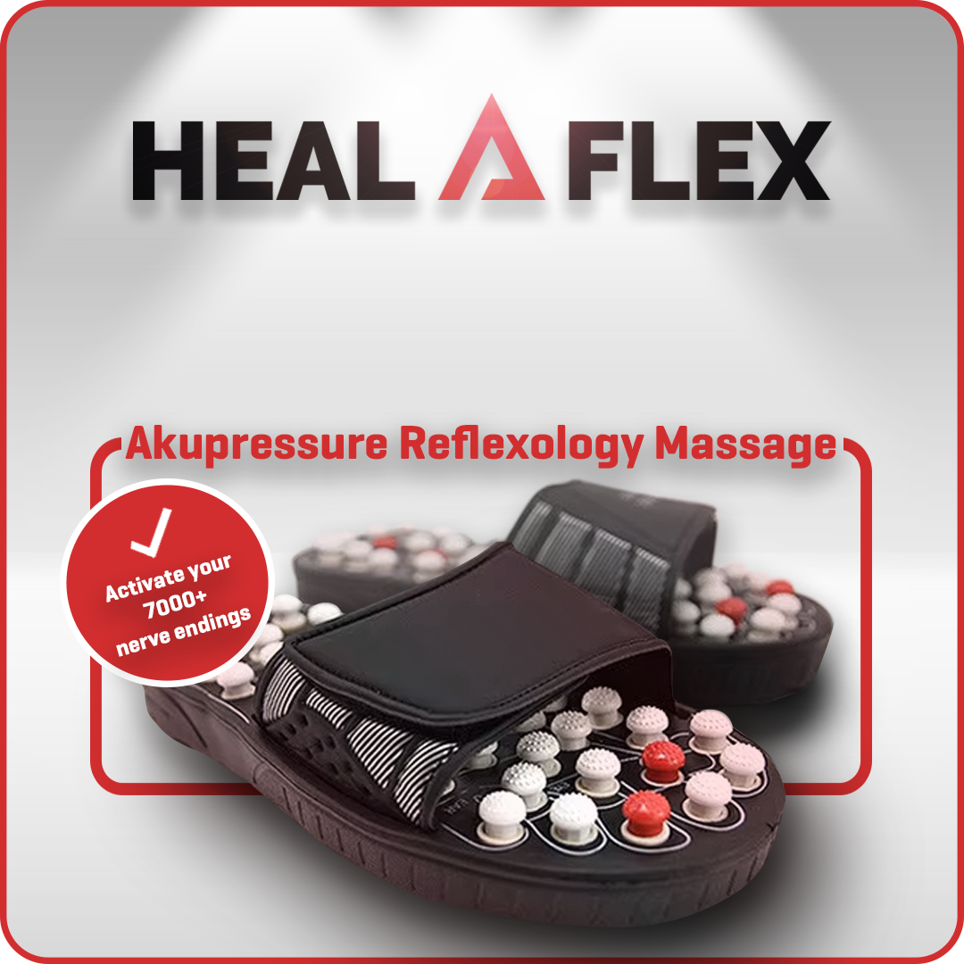 Sandalen mit Akupressur-Reflexzonenmassage